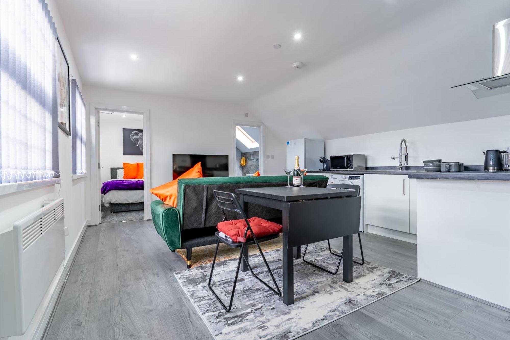 Cool Top Floor Apartment Very Near Birmingham Centre Экстерьер фото